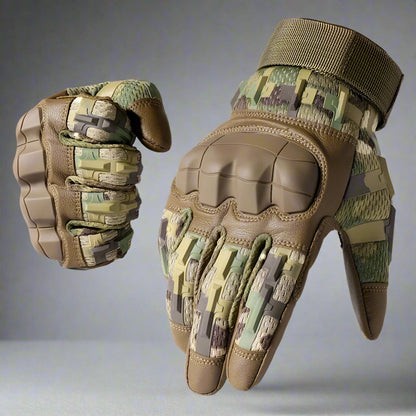 Men's Full Finger Motorcycle Gloves Tactical Gloves