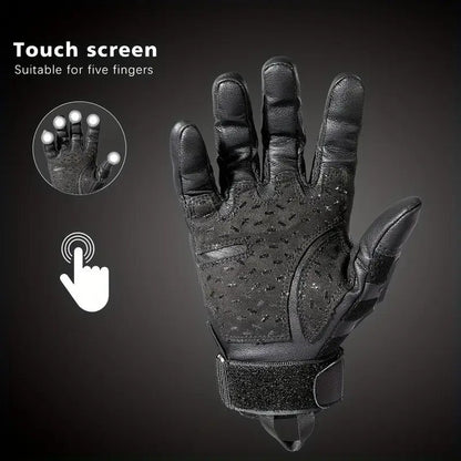 Men's Full Finger Motorcycle Gloves Tactical Gloves