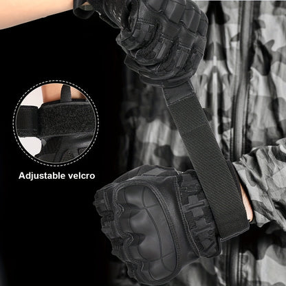 Men's Full Finger Motorcycle Gloves Tactical Gloves