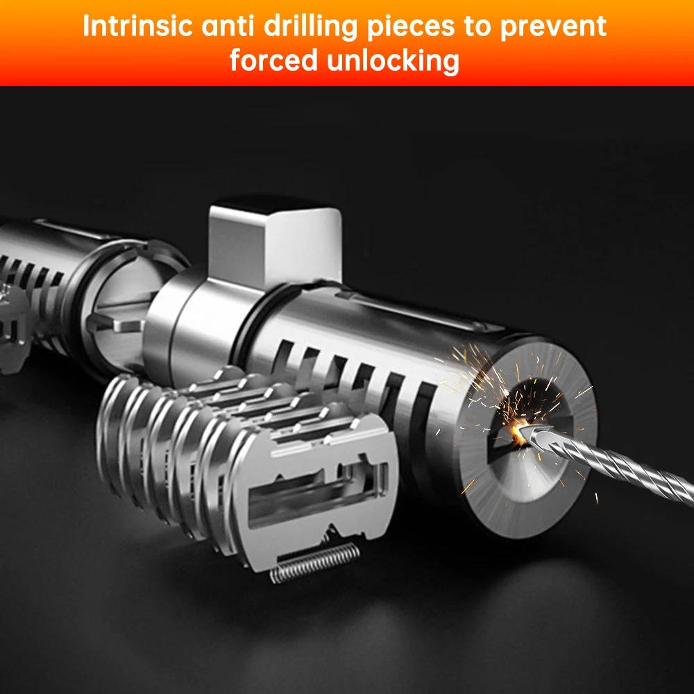 Motorcycle Disc Lock Alarm Security Device