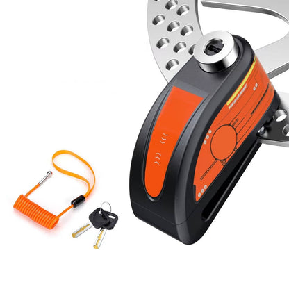 Motorcycle Disc Lock Alarm Security Device