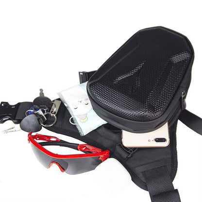 Motorcycle Leg Bag Pouch Storage Accessory
