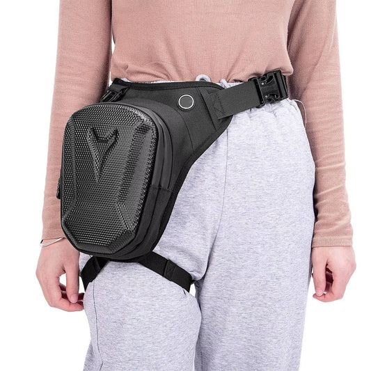 Motorcycle Leg Bag Pouch Storage Accessory