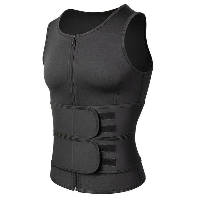Neoprene Sauna Vest Men Fitness Apparel