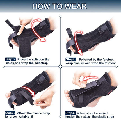 Plantar Fasciitis Night Splint Brace Support Device