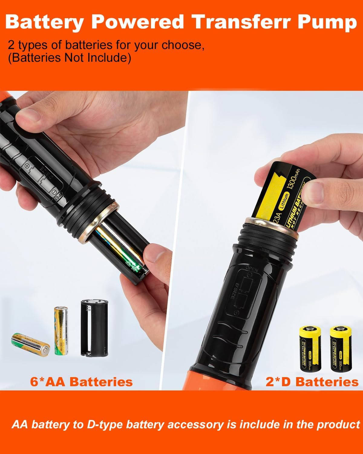 Electric Siphon Pump for Gas Diesel Water Transfer