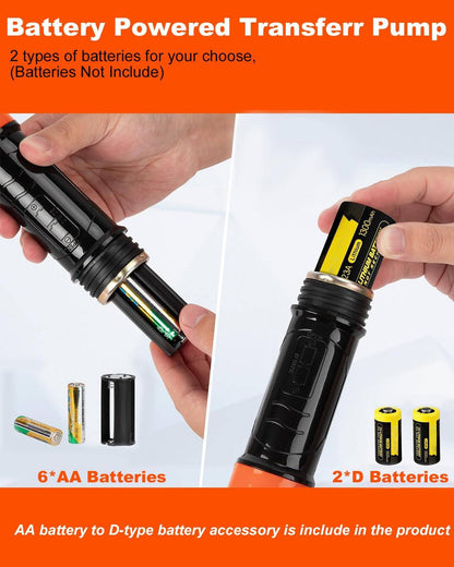 Electric Siphon Pump for Gas Diesel Water Transfer