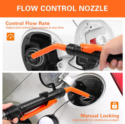 Battery Powered Gasoline Transfer Pump Siphon
