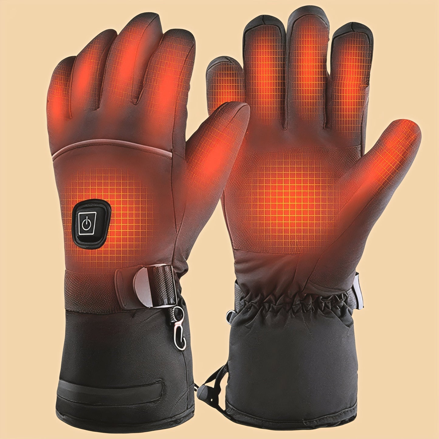 Men's Rechargeable Electric Heated Gloves Winter