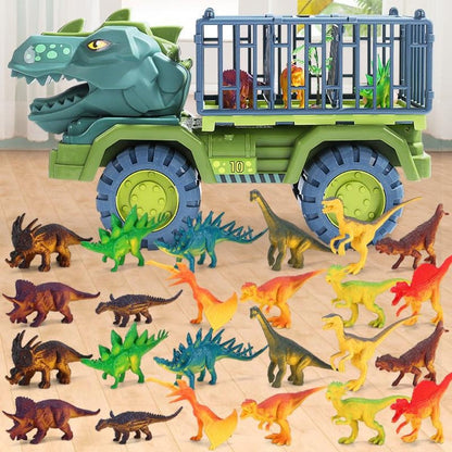 Dinosaur Excavator Truck Toy Vehicle Set