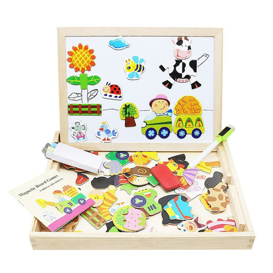 Montessori Learning Board Activity Toy for Toddlers