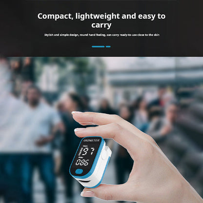 Pulse Oximeter Blood Oxygen Saturation Monitor Fingertip Device