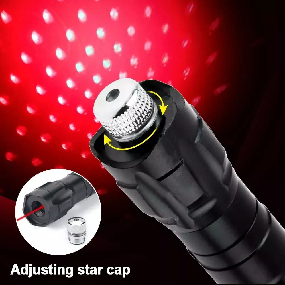 Rechargeable Laser Pointer Torch Set