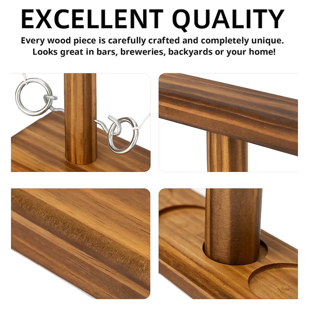 Circular Ring Toss Game Set