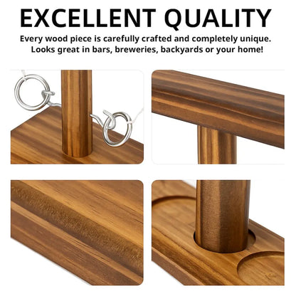 Circular Ring Toss Game Set