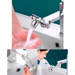 Rotatable Faucet 1080 Degree Extension Attachment