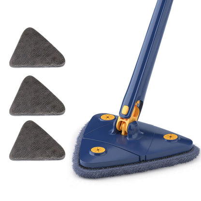 360 Degree Triangle Mop for Hardwood Tile Cleaning