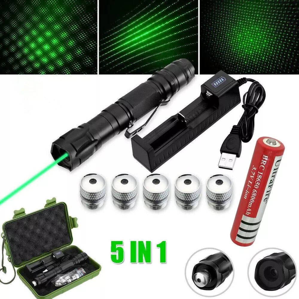 Rechargeable Laser Pointer Long Range Torch