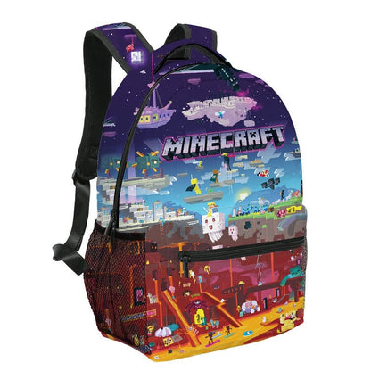 Minecraft Video Game Backpack Rucksack