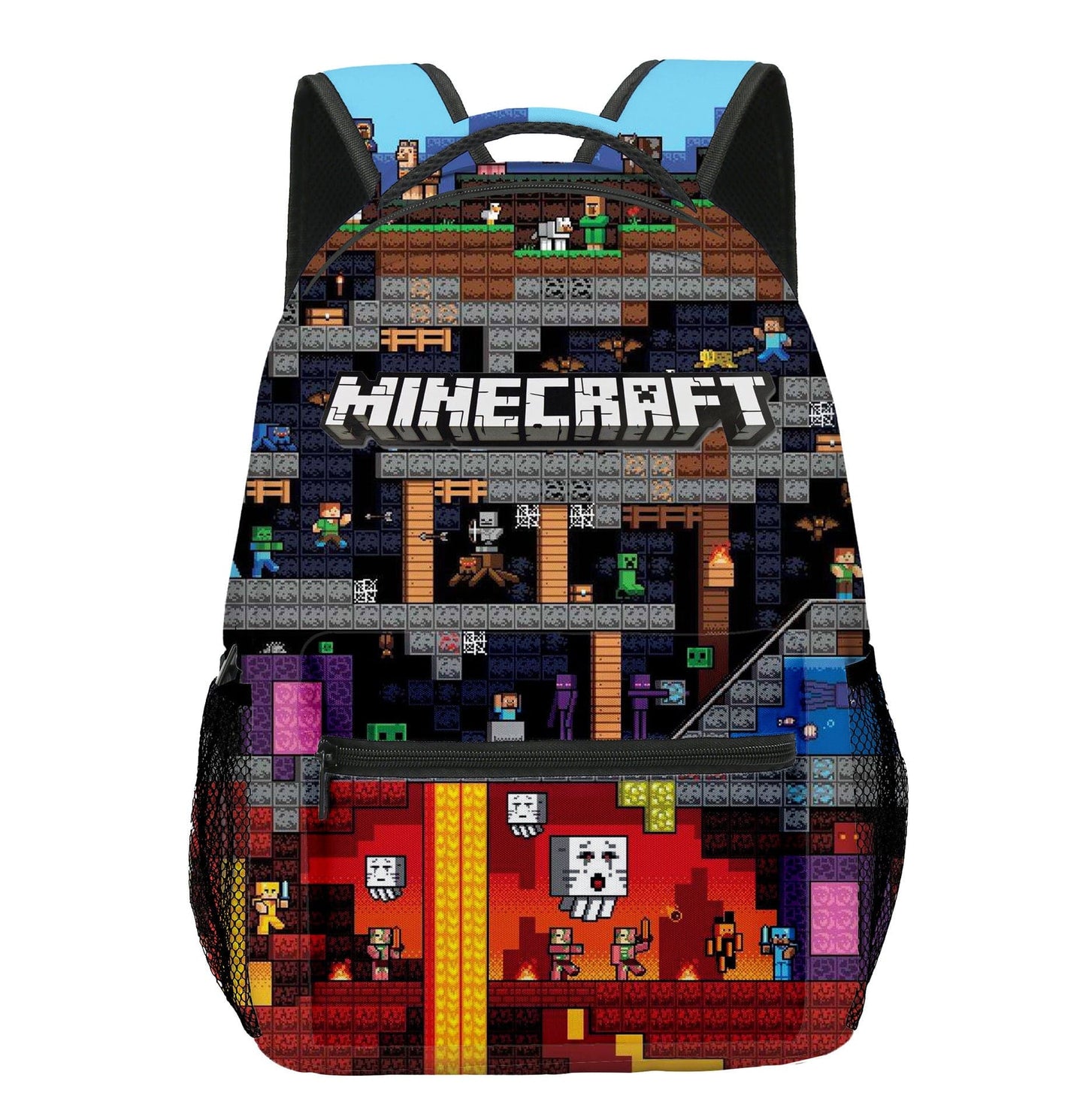 Minecraft Video Game Backpack Rucksack