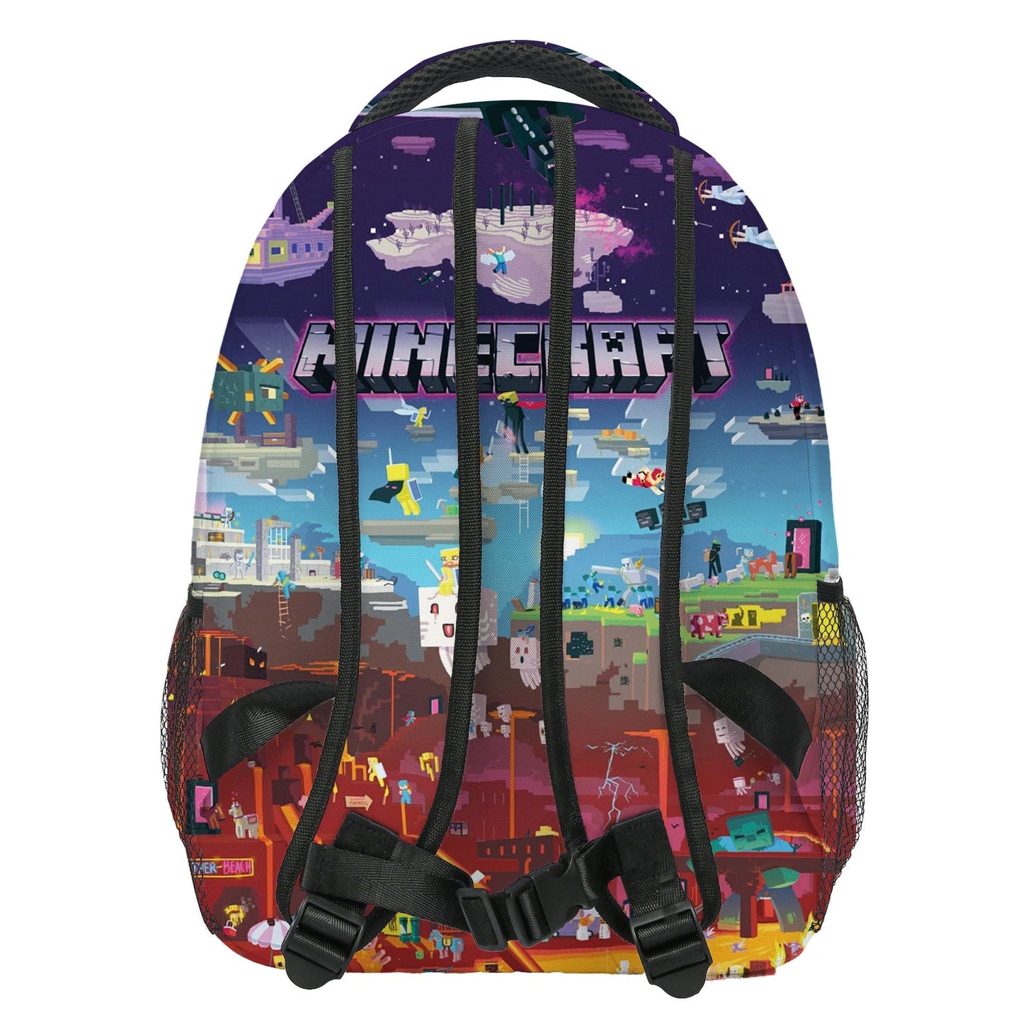 Minecraft Video Game Backpack Rucksack