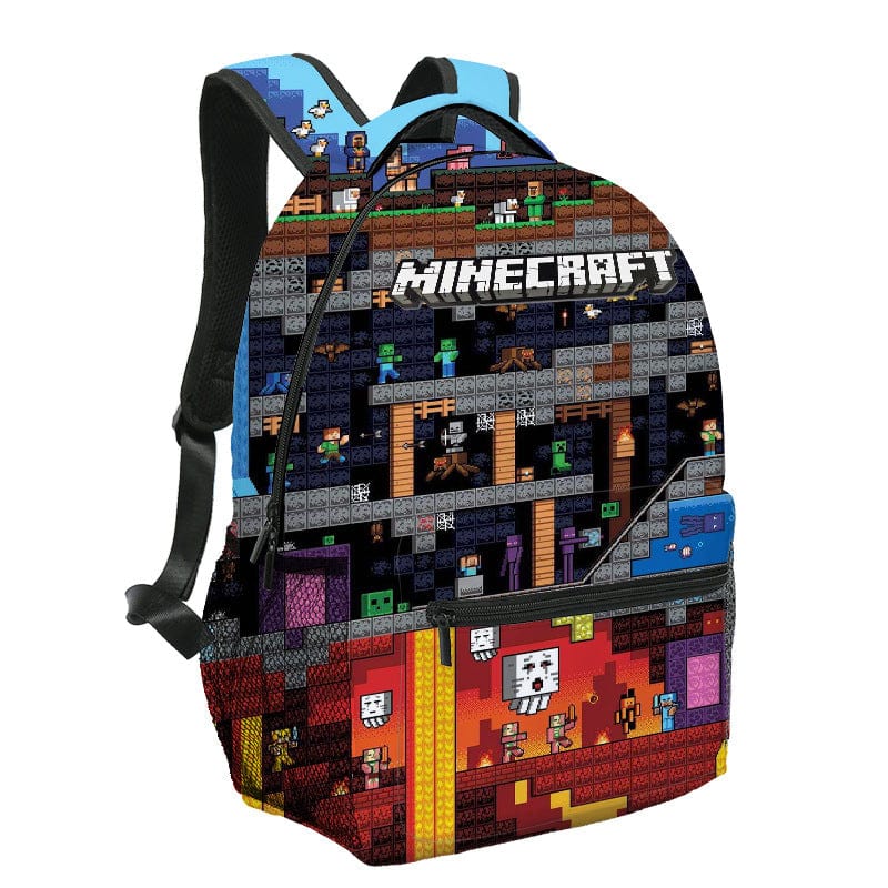 Minecraft Video Game Backpack Rucksack