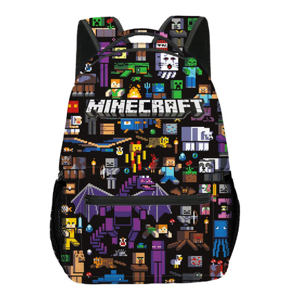 Minecraft Video Game Backpack Rucksack