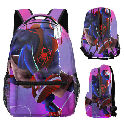 Children's Spiderman School Backpack Superhero Bag