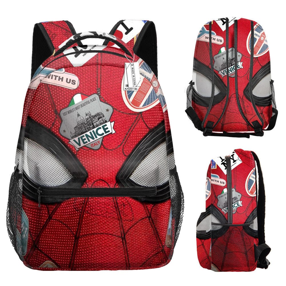 Children's Spiderman School Backpack Superhero Bag