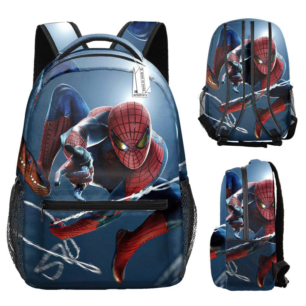 Children's Spiderman School Backpack Superhero Bag