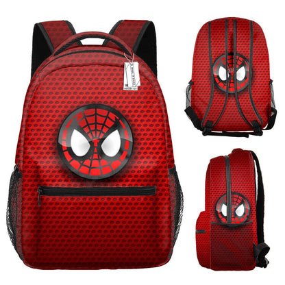 Children's Spiderman School Backpack Superhero Bag