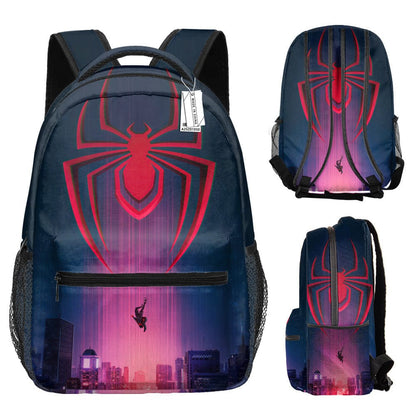 Children's Spiderman School Backpack Superhero Bag