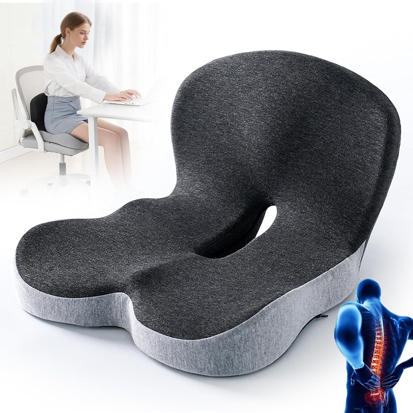 Lumbar Support Cushion for Mobility Scooter
