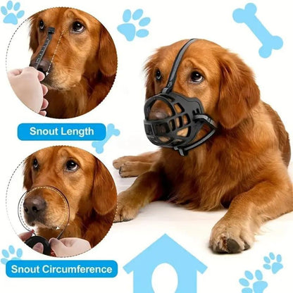 Adjustable Dog Muzzle Canine Muzzle SecureFit