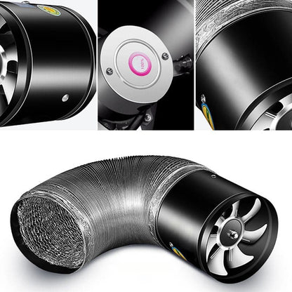 Wall Mounted Kitchen Extractor Fan Ventilation System