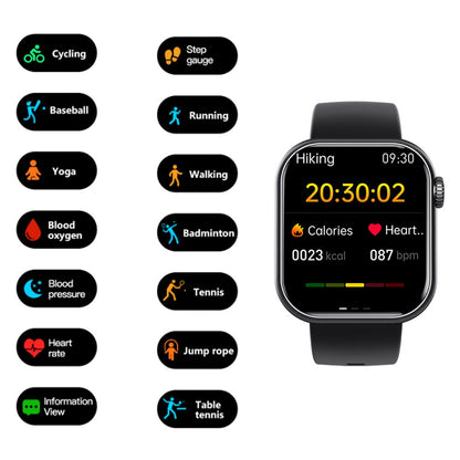 Smartwatch Blood Sugar Blood Pressure Heart Rate Monitor Fitness Tracker