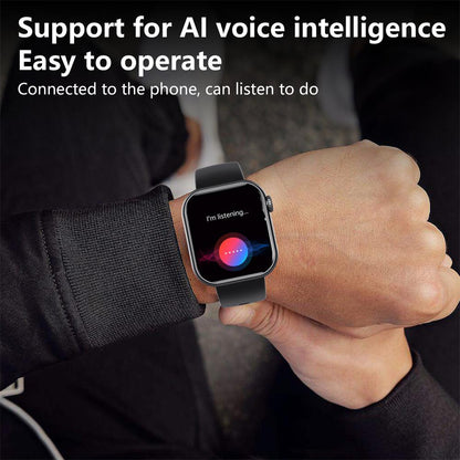 Smartwatch Blood Sugar Blood Pressure Heart Rate Sleep Monitor