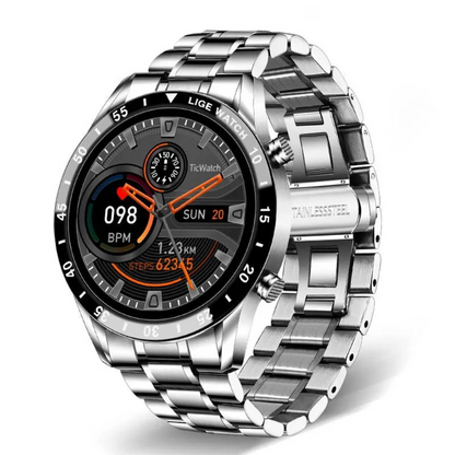 Circular Smartwatch Multi-functional Features