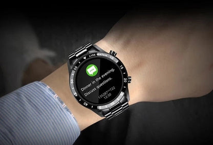 Circular Smartwatch Multi-functional Features