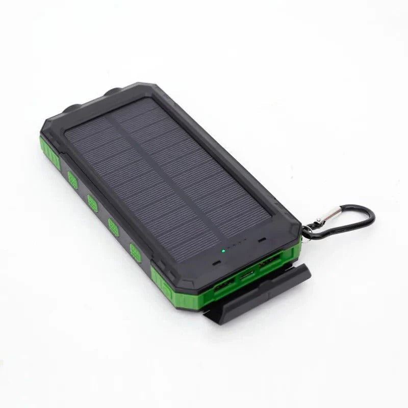 Solar Power Bank Charger Portable Battery Pack Waterproof