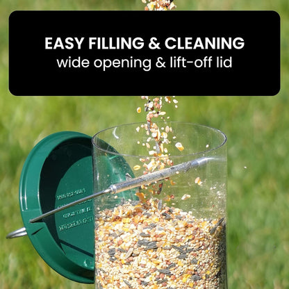 Squirrel Proof Hanging Bird Feeder Outdoor Feeder