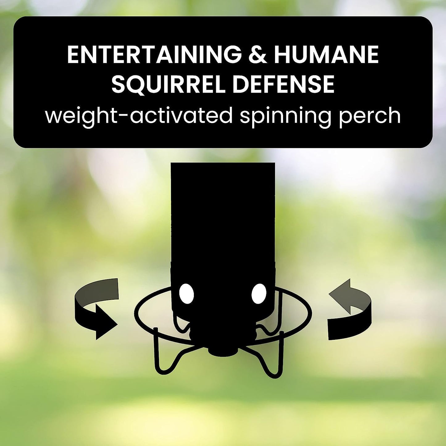 Squirrel Proof Hanging Bird Feeder Outdoor Feeder