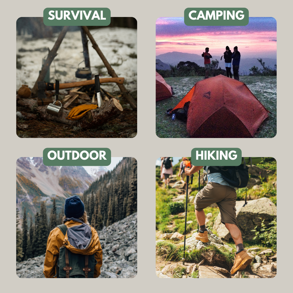 Survival Kit Emergency Bushcraft Gear Set