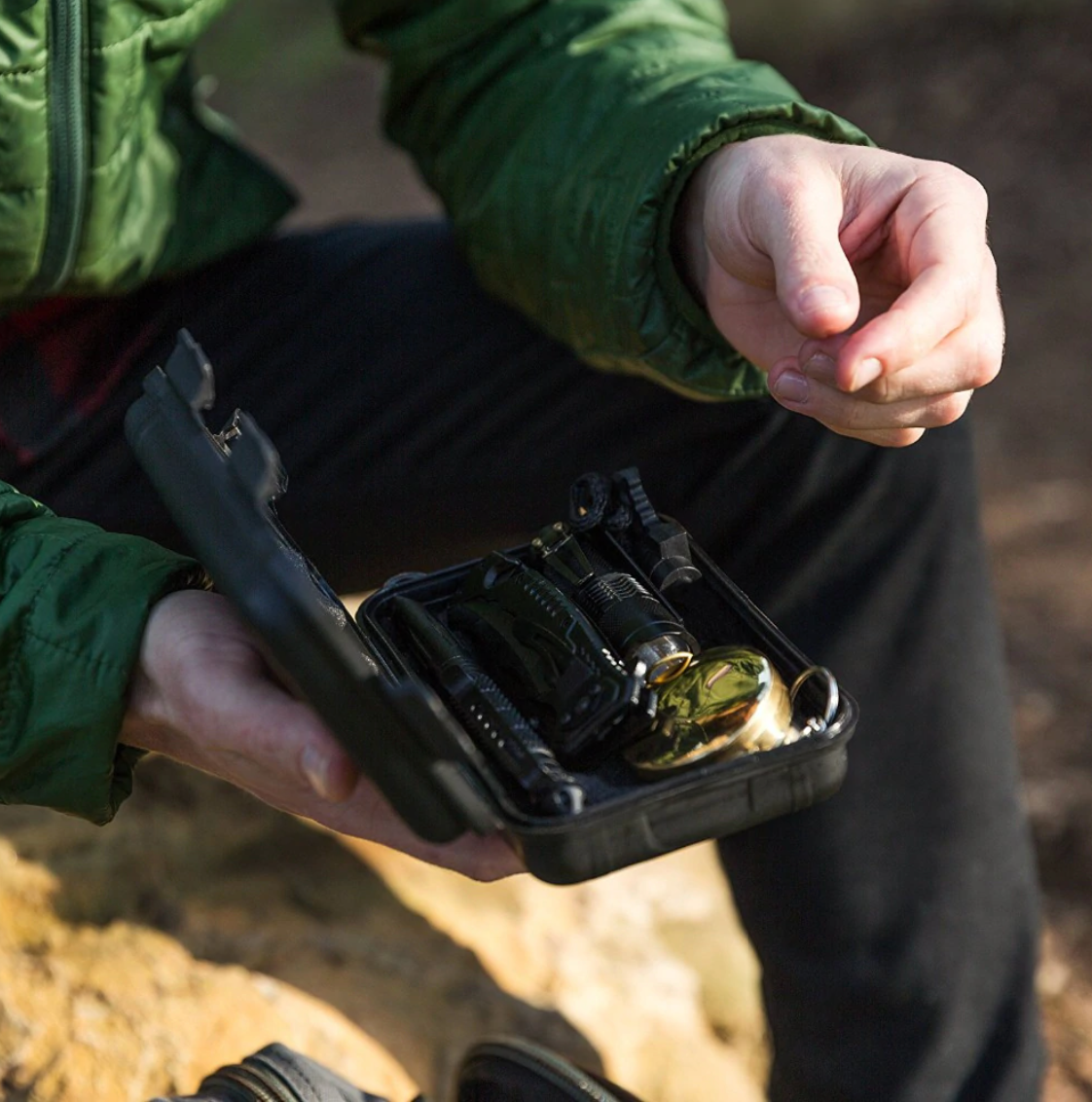 Survival Kit Emergency Bushcraft Gear Set