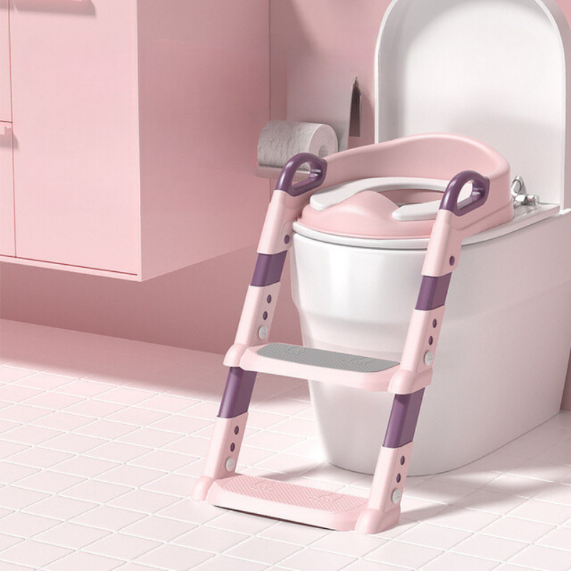 Toilet Training Seat with Ladder Attachment