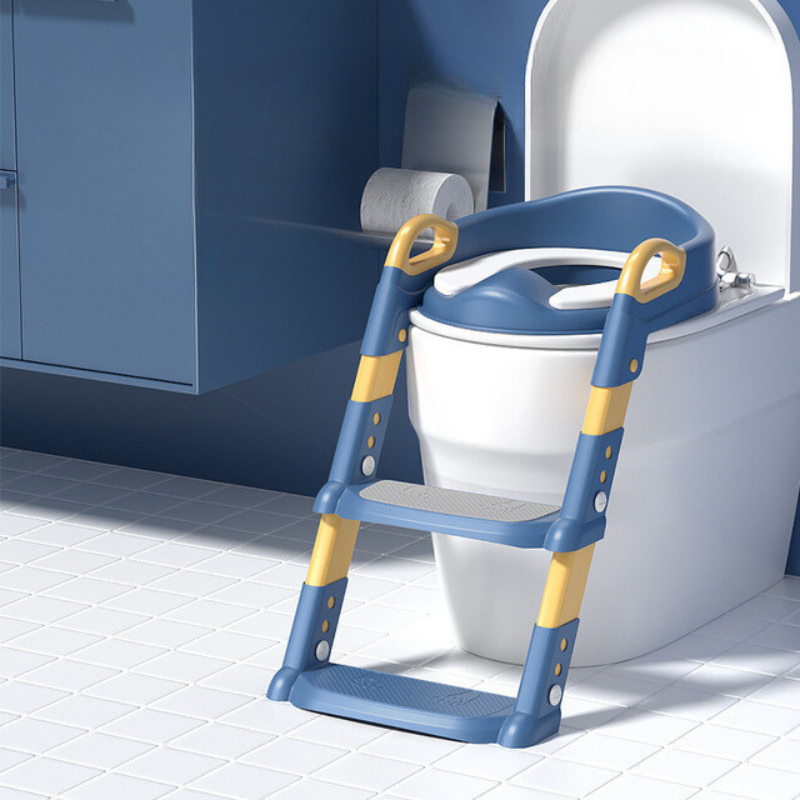 Toilet Training Seat with Ladder Attachment