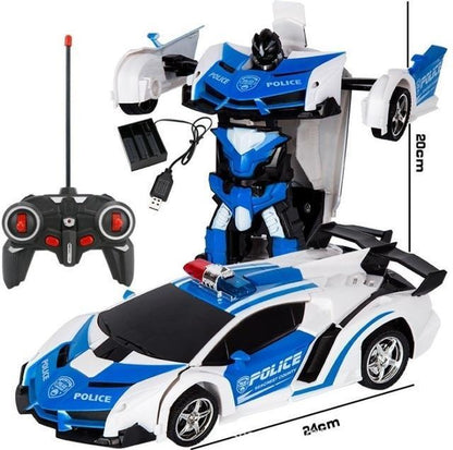 Transformer Remote Control Car Toy Vehicle 2 in 1