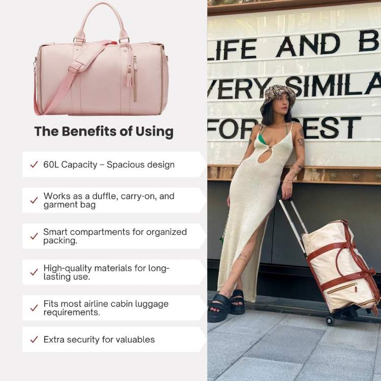 Travel Backpack Luggage for Men Women Lightweight Durable