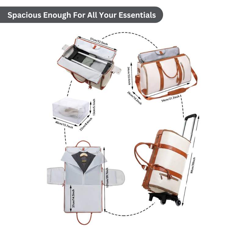 Travel Backpack Luggage for Men Women Lightweight Durable