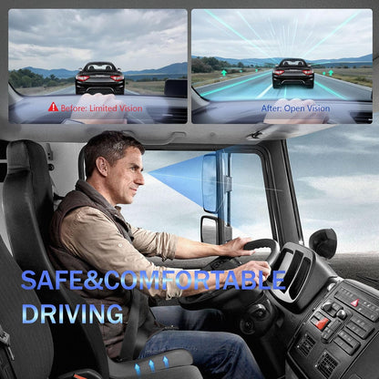 Truck Seat Cushion Memory Foam Lumbar Support Pillow